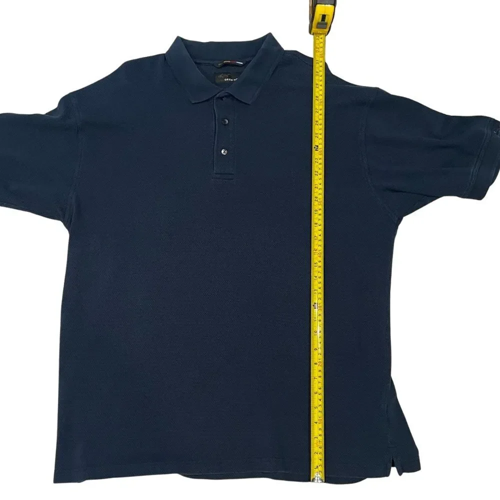 Greg Norman Collection Men's Black Polo Shirt - XXL